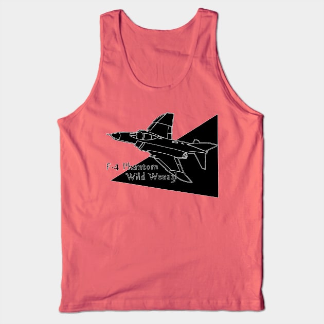 F4 Phantom Wild Weasel Tank Top by Joseph Baker